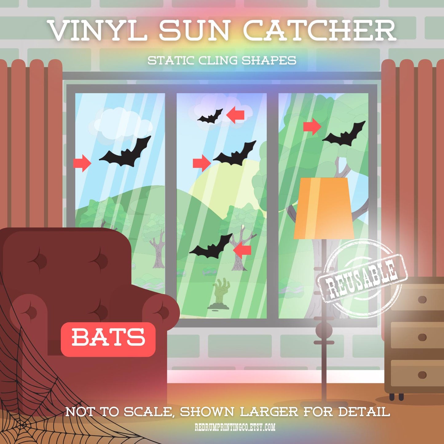 The Bats | Prism Suncatcher Pack