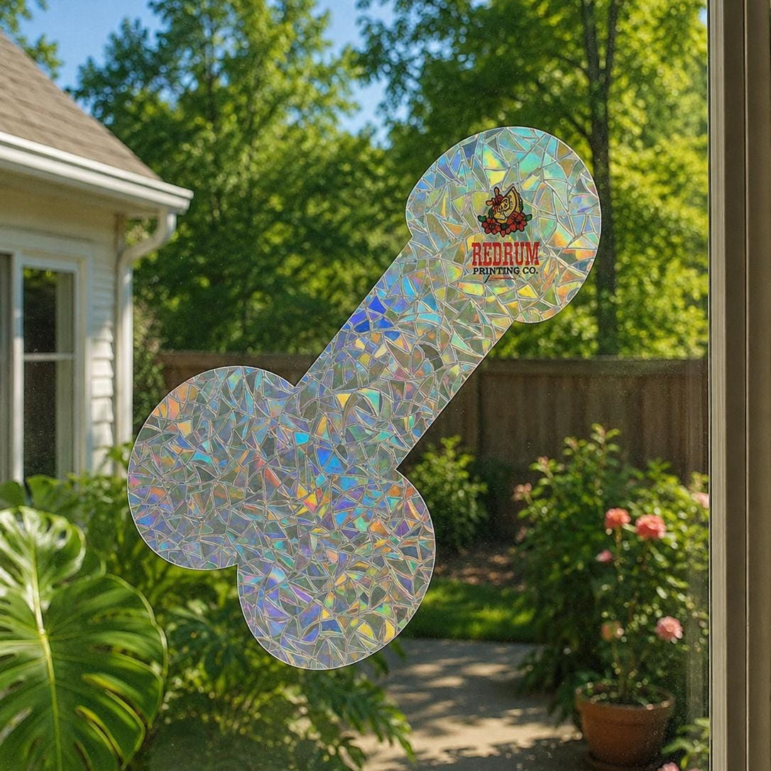 The Prismatic Pecker | Penis Shaped Prism Suncatcher