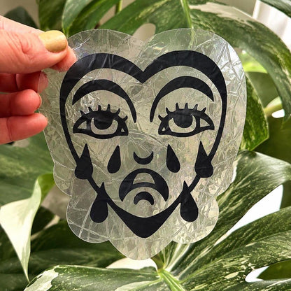 The Crying Heart | Bert Grimm Inspired Prism Suncatcher