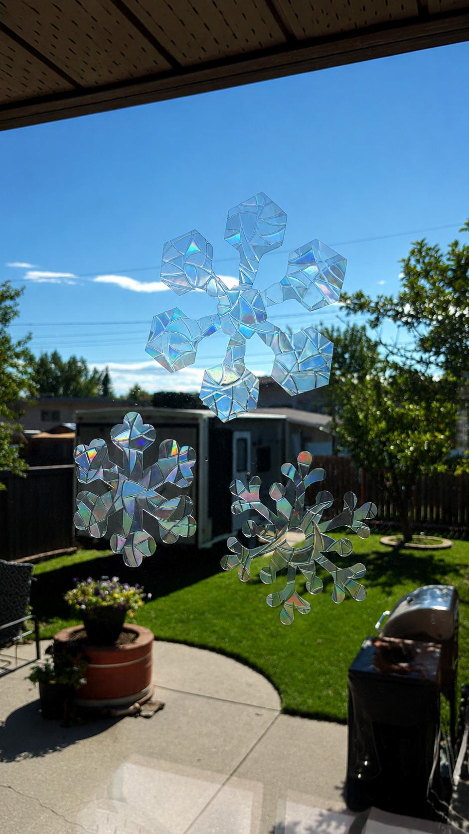 Snowflake Trio | Prism Suncatcher Pack