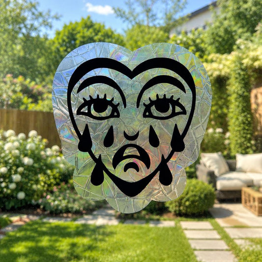 The Crying Heart | Bert Grimm Inspired Prism Suncatcher