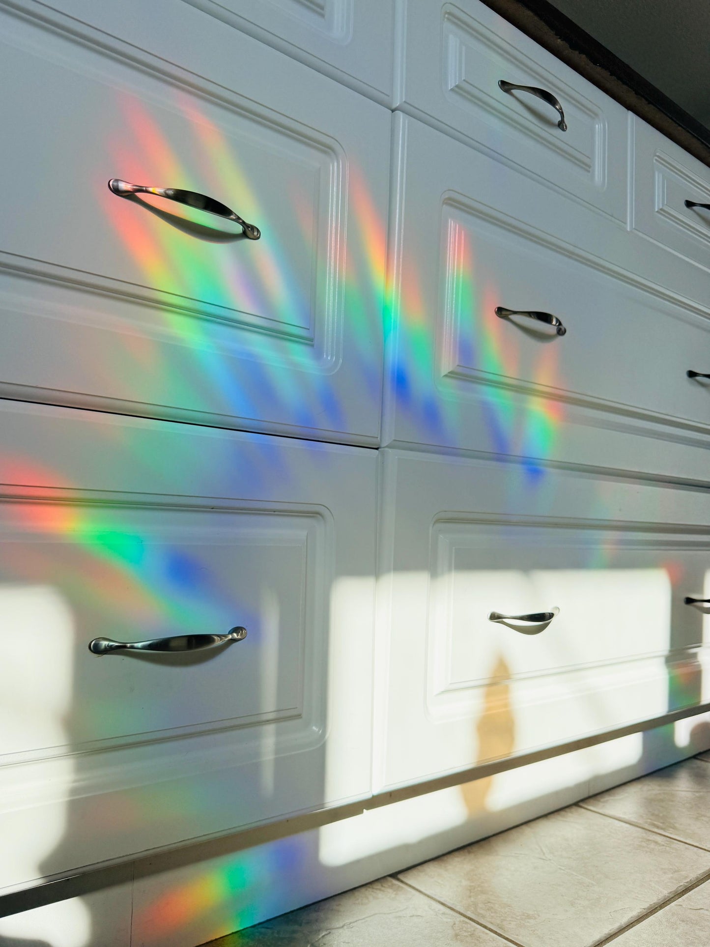 The Serpent | Traditional Flash Prism Suncatcher